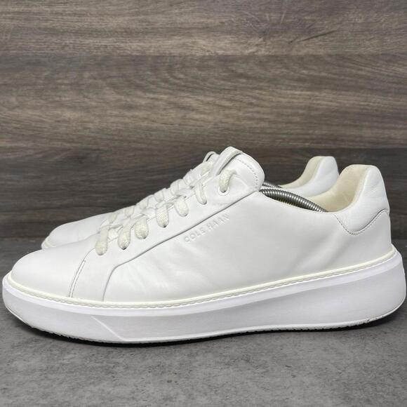 Cole Haan Other - Cole Haan White Leather Men's Sneakers